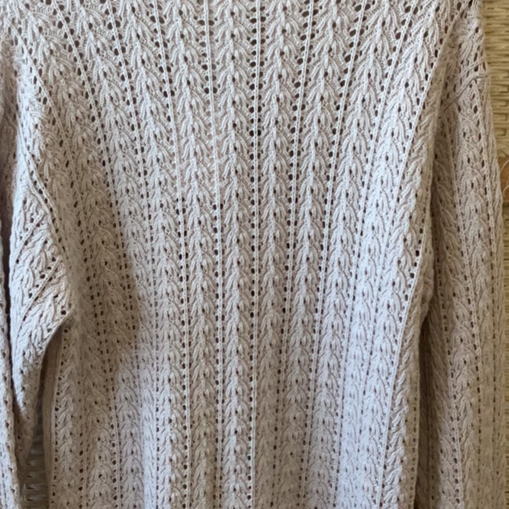 Aritzia Wilfred Free Reverence Cardigan Vin Gris (like a light lavendar color). - Picture 14 of 14